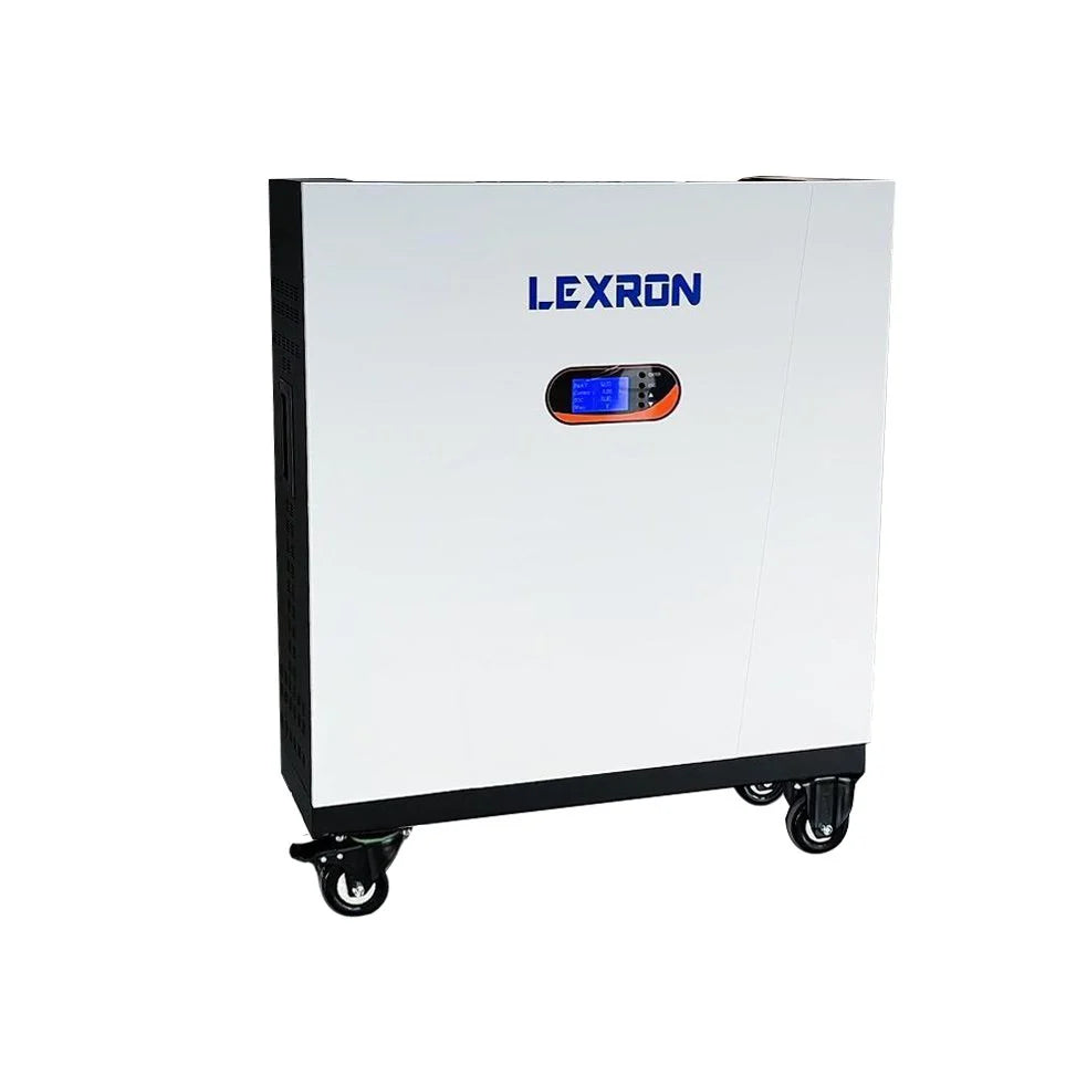 LEXRON 314Ah 51.2V LiFePO4 Batarya Açılı Perspektif Görünüm