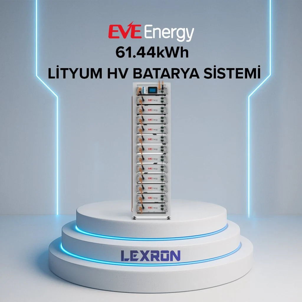 EVE 61.44kWh lityum HV batarya sistemi ürün görseli