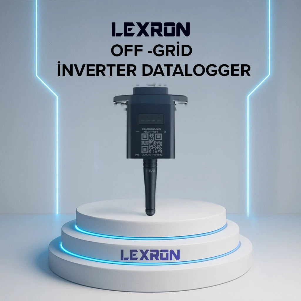 Lexron Off-Grid WiFi inverter data logger modülü