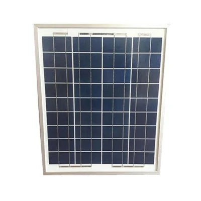 LEXRON 25W polikristal güneş paneli ön görünüm
