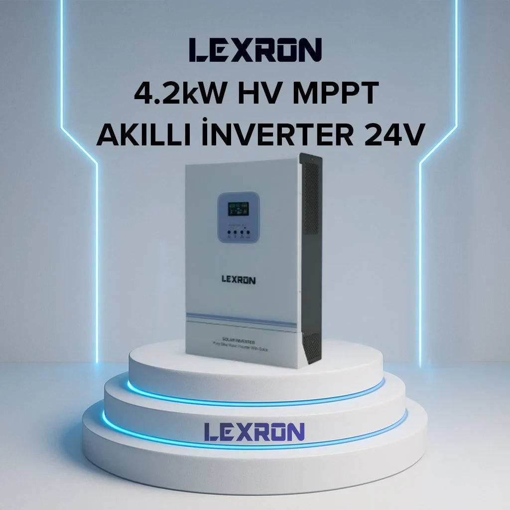 Lexron 4.2kW 24V HV MPPT akıllı inverter tanıtım görseli
